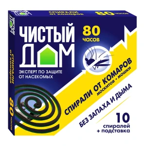 ТАРАКАНОФФ Спирали от комаров бездымные для открытого пространства 89371240