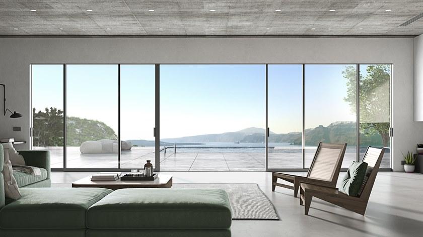 Alumil Раздвижная алюминиевая дверь Smartia systems sun-id-1415519 - Вид №1