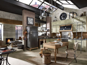 Лакированная кухня