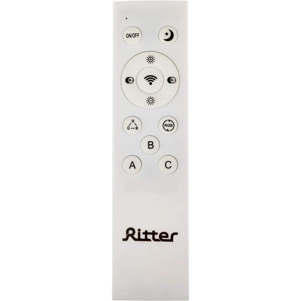 Светильник настенно-потолочный светодиодный диммируемый Ritter Brilliance 52217 1 с д/у 60Вт 22 м² 2700К-6500К+RGB цвет белый 84428291 STLM-2104150  - Вид №11