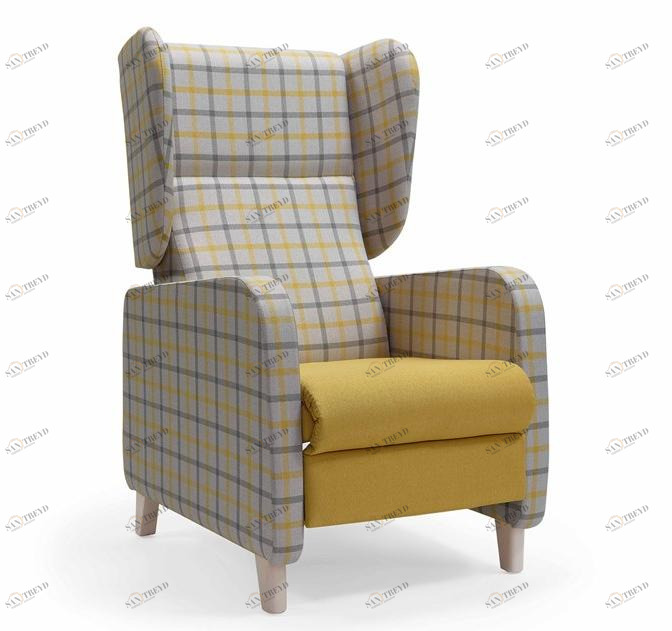 Fenabel Кресло Recliner из ткани с подлокотниками Sagres Mp.03z1