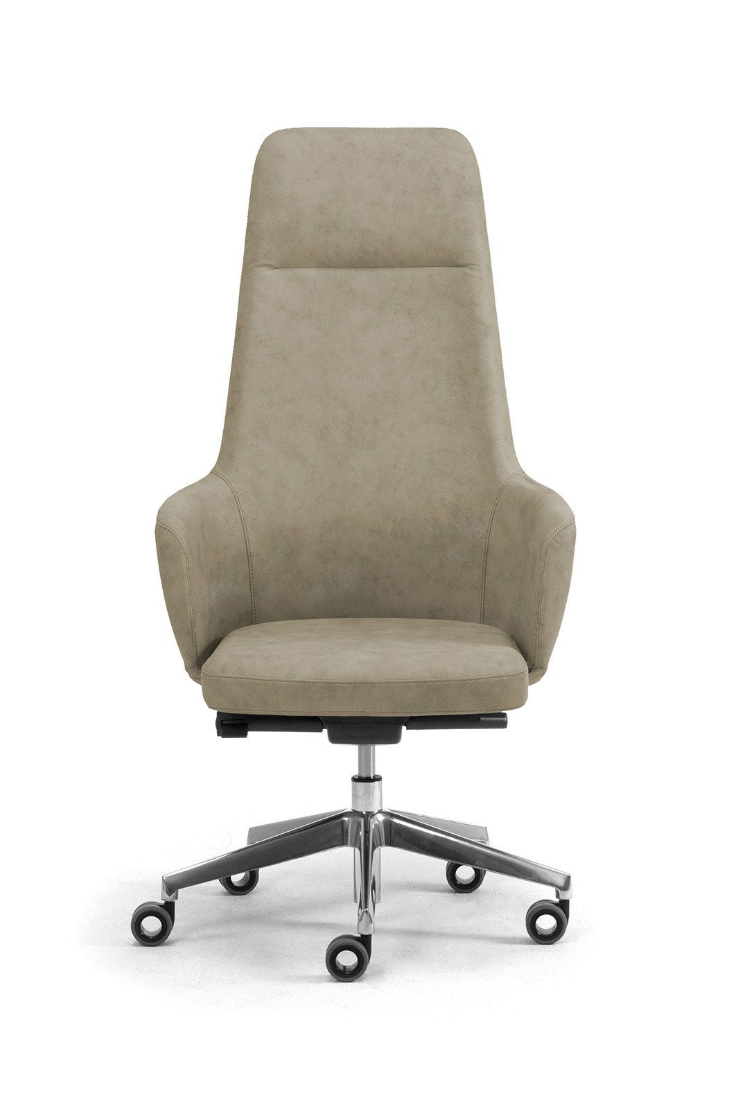 Регулируемое по высоте кожаное офисное кресло с подлокотниками Leyform ARCH-00129489 - Вид №8