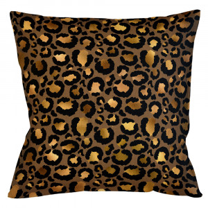 5115128 Интерьерная подушка «Леопард» (шоколад) Object Desire