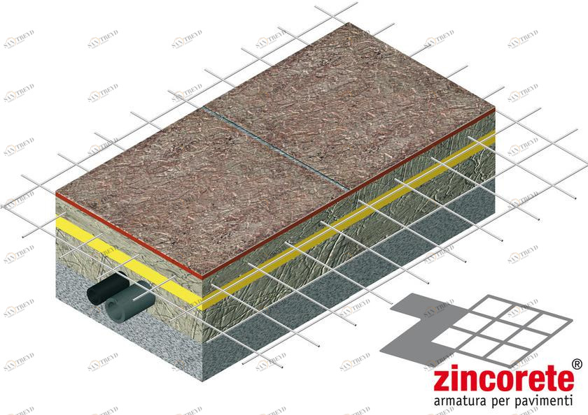 B&B Rivestimenti Naturali Сетка электросварная и оцинкованная в панелях sun-id-1377035