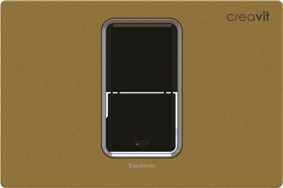 FP8001.04 Кнопка для инсталляции сенсорная золото Creavit  - Вид №1