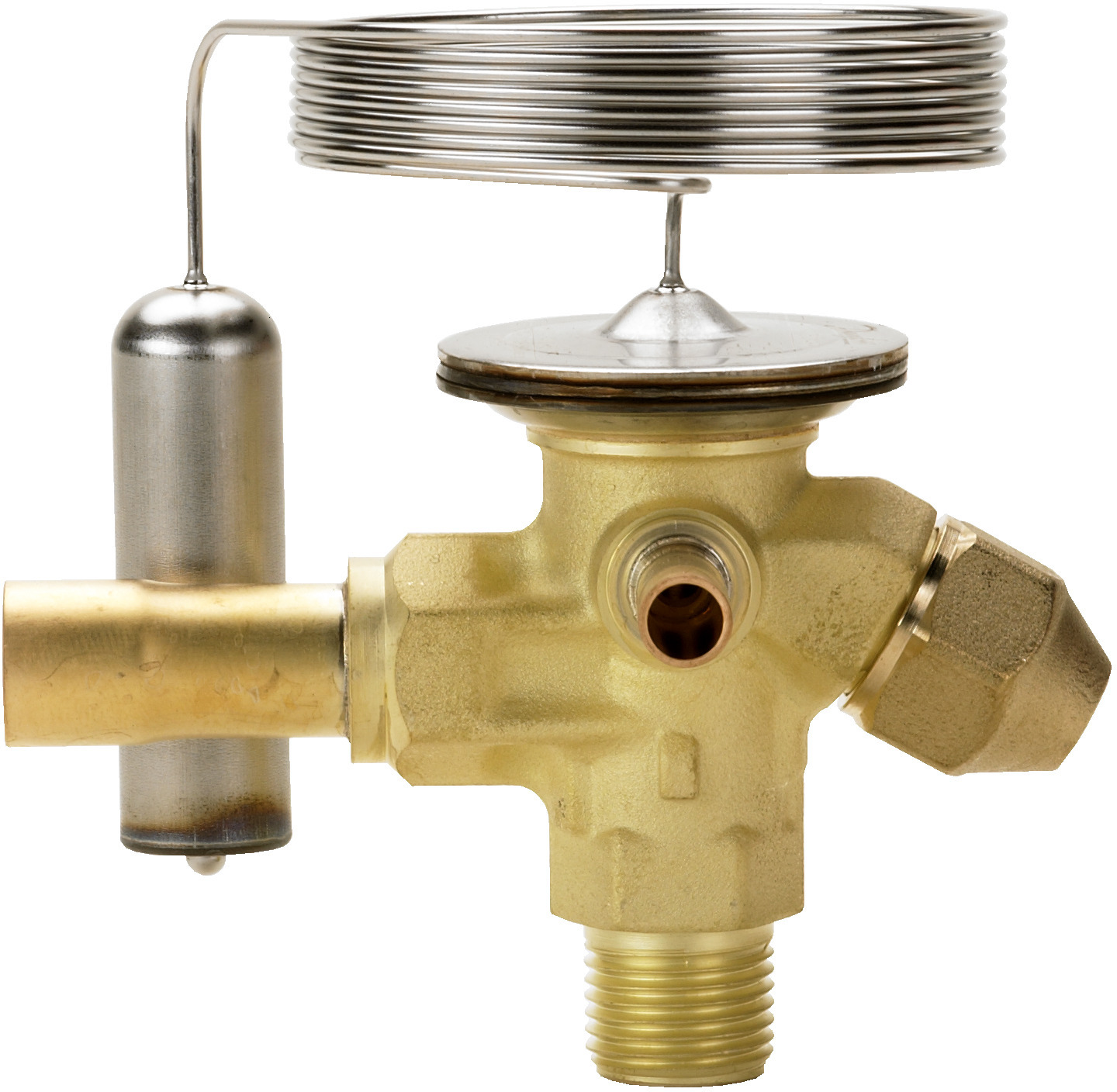 Danfoss T2 / TE2 — Корпус клапана с термостатическим элементом T 2 Корпус клапана с элементом термостат 068Z3502