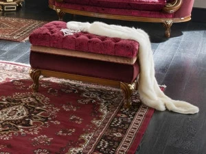 Modenese Gastone Прямоугольный пуф из ткани Deluxe