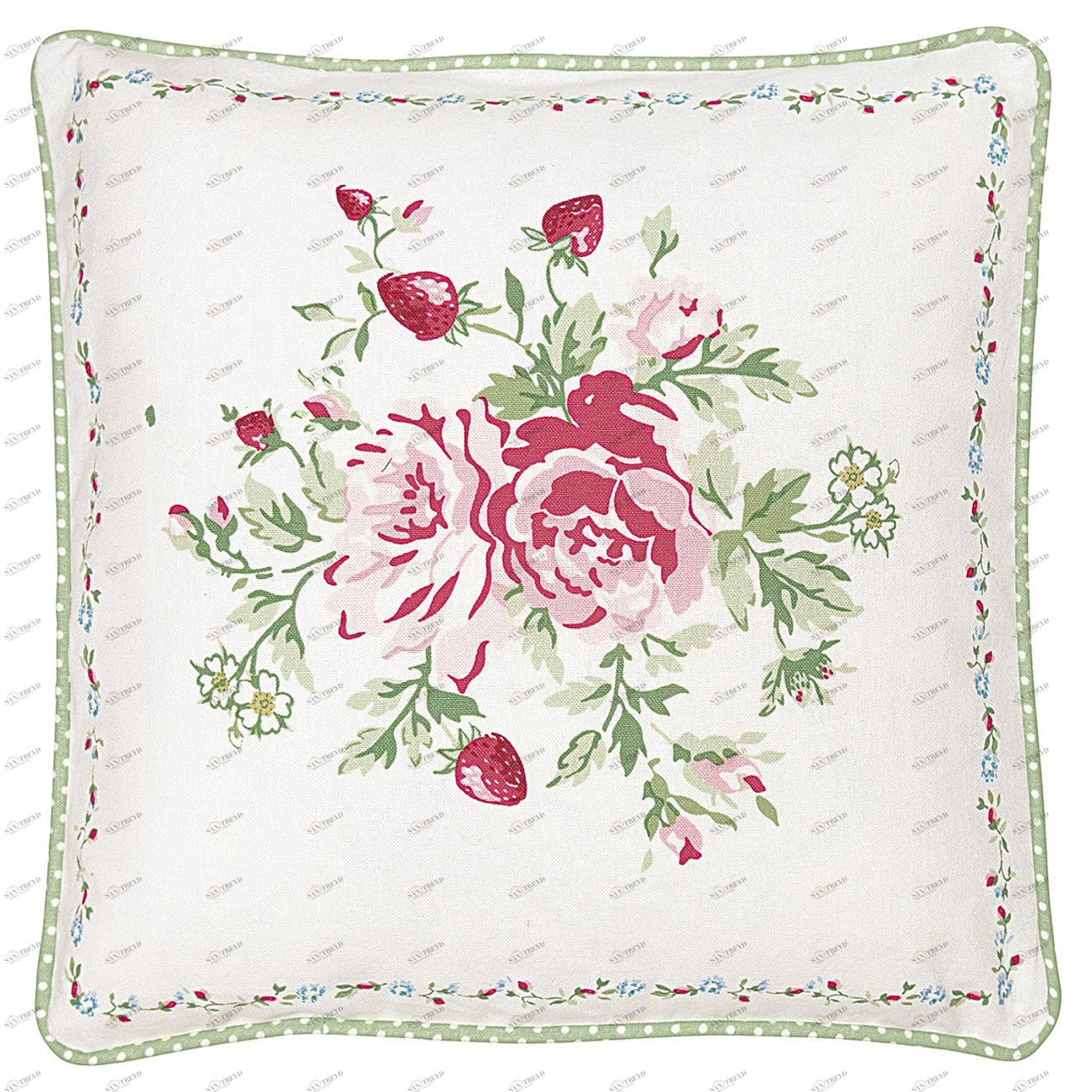 Наволочка "Pieceprinted Mary white" LE-VILLAGE  224255 Белый 