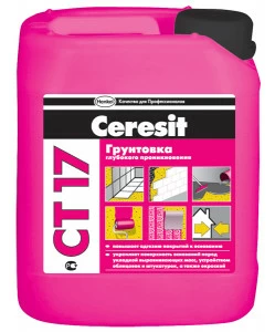 Грунтовка Ceresit СТ17 глубокого проникновения 10л