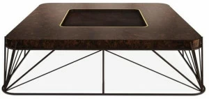 Porustudio Квадратный журнальный столик из вяза