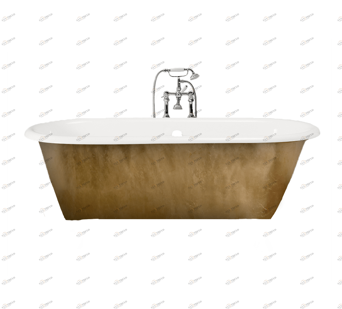 Gentry Home Bexley Cast iron bathtubs with feet Сусальное золото GH101763 