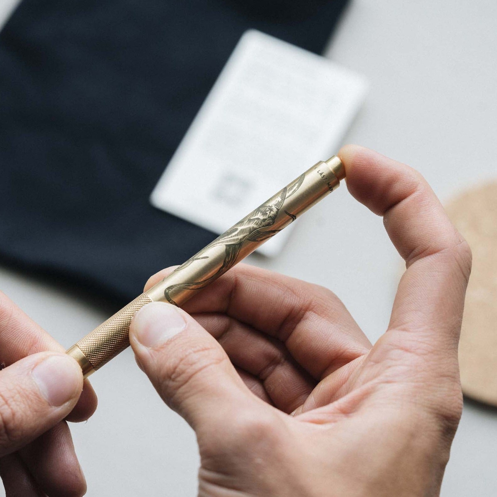 W207BRA-7OCT X Lást Maps Octopus - механический карандаш - латунь - 0,7 мм Wingback  - Вид №2