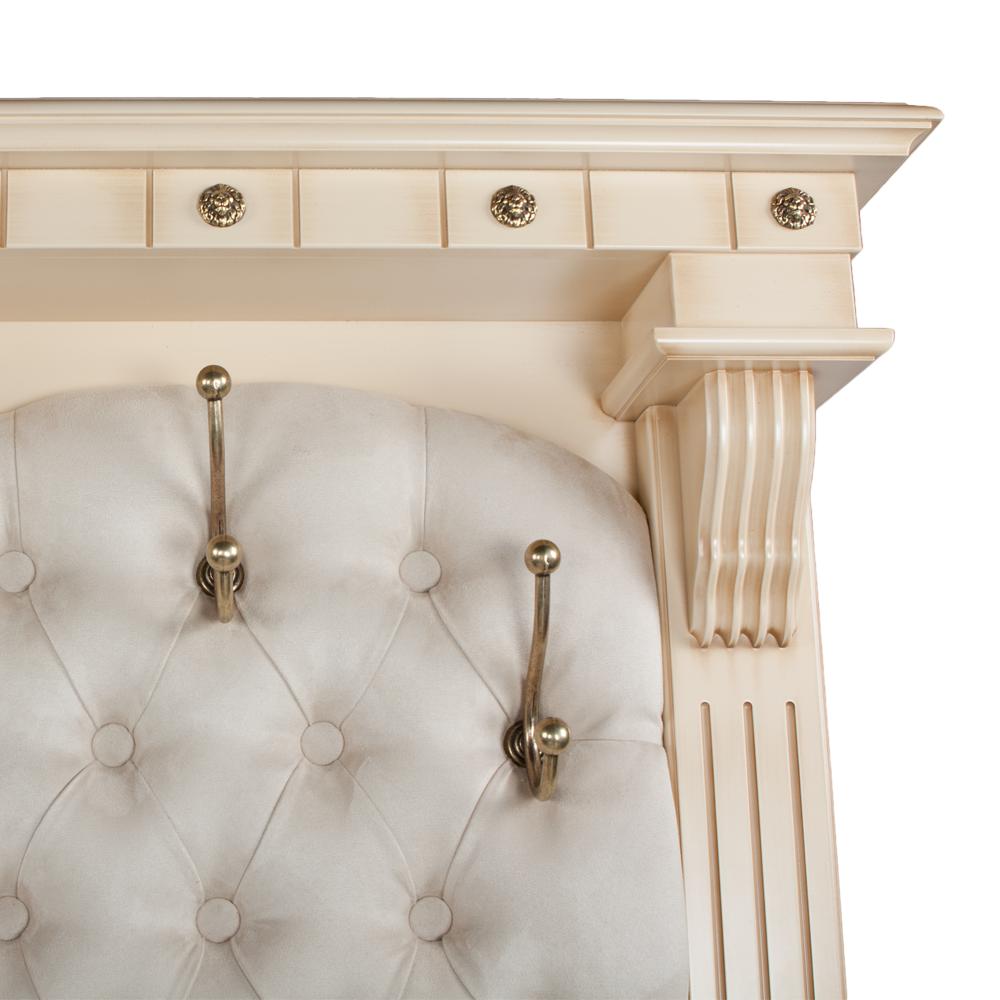 11133 Прихожая с полкой для обуви Тауэр 3 Айвори Беж BOGACHO 4627138225271 - Вид №5