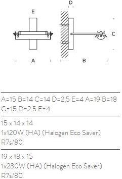FontanaArte Аппликация из металла Scintilla sun-id-1482528 - Вид №3
