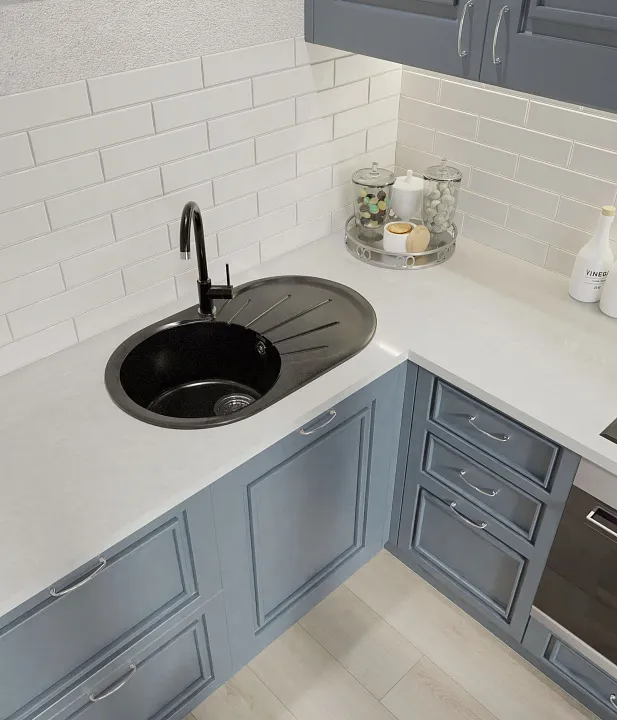 Кухонная мойка R-750L GRANFEST RONDO - Вид №1