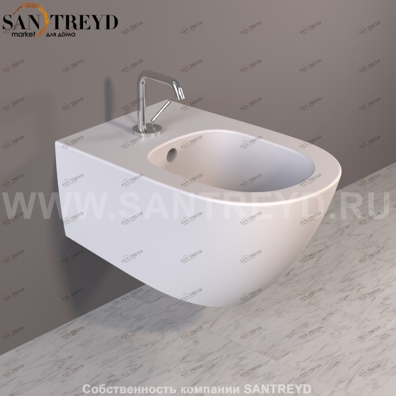 372430 Биде подвесное Aquatech Kerasan