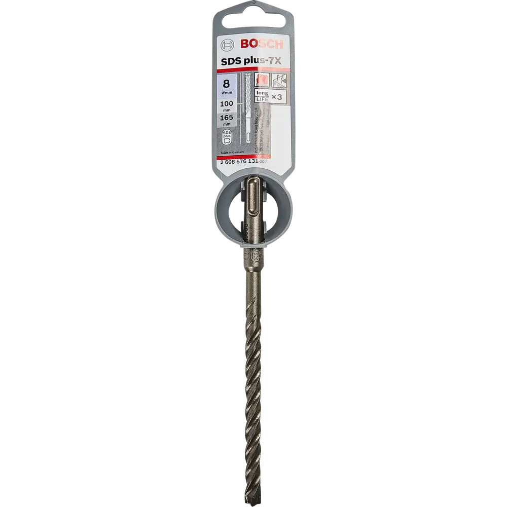 Бур по бетону SDS-plus 7X Bosch 8x100x165 мм 80158950 STLM-2170167 BOSCH PROFESSIONAL  - Вид №3