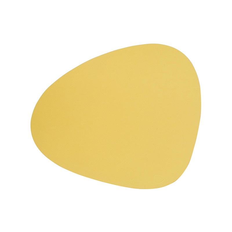 981033 NUPO yellow подстановочная салфетка фигурная 37x44 см, толщина 1,6 мм;LIND DNA 