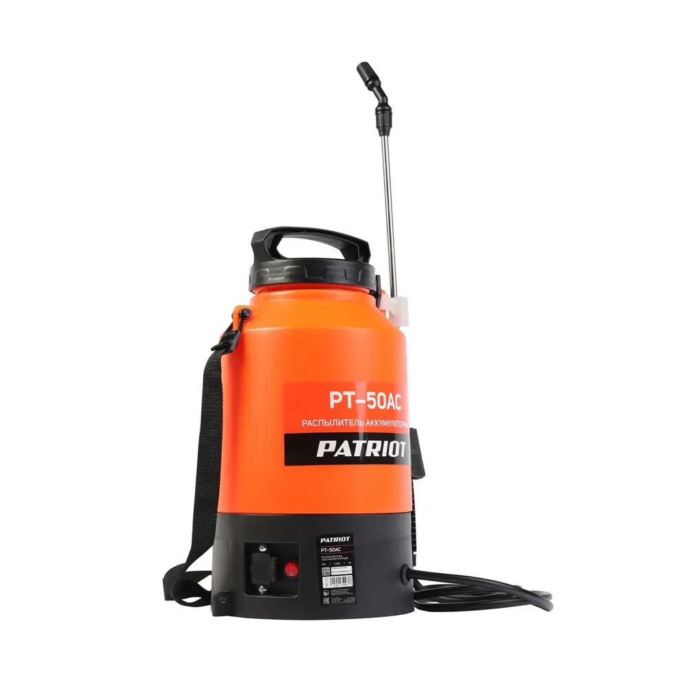 Аккумуляторный опрыскиватель PATRIOT PT-50AC с 5-литровым баком 85319779 АС STLM-0965468 - Вид №11