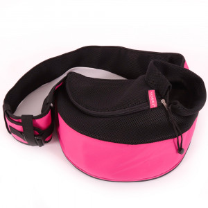 ПР0057171 Сумка-слинг для собак розовая YORIKI