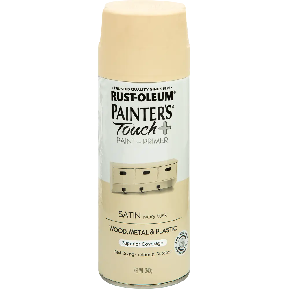Краска аэрозольная Paint Touch матовая цвет слоновой кости 340 г 13366650 STLM-2119011 RUST-OLEUM 