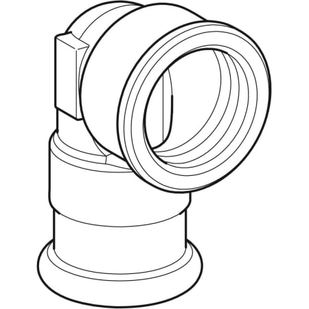 GEBERIT 63865 Переходной угольник Geberit Mapress из меди 90°, с внутренней резьбой  - Вид №1
