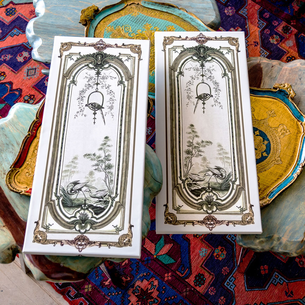 6111226 Картина «Шинуазри, часть 2» (холст, галерейная натяжка) Object Desire  - Вид №2