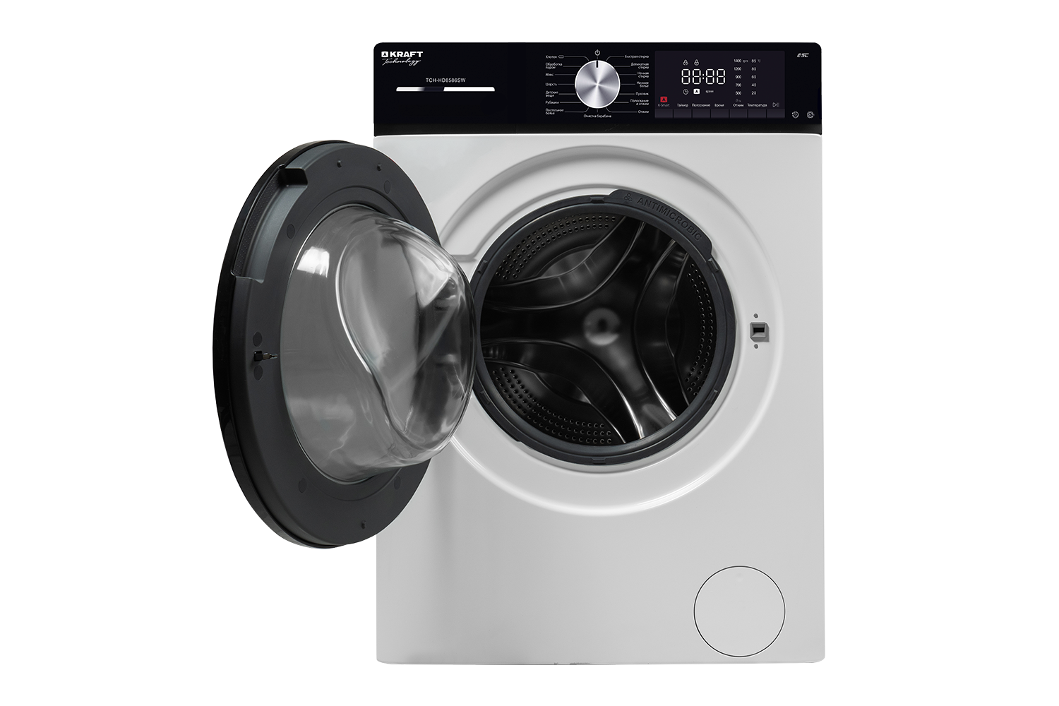 9919941 Стиральная машина KRAFT TCH-HD8586SW белый STDN-0092603 - Вид №2