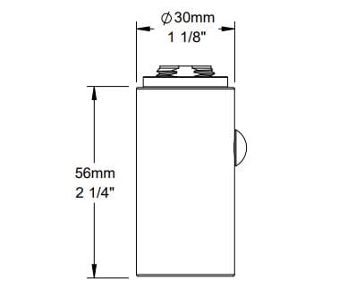 Ручной душ с 2 форсунками с системой защиты от накипи BARIL DOU-6030-M2 ARCH-00013557