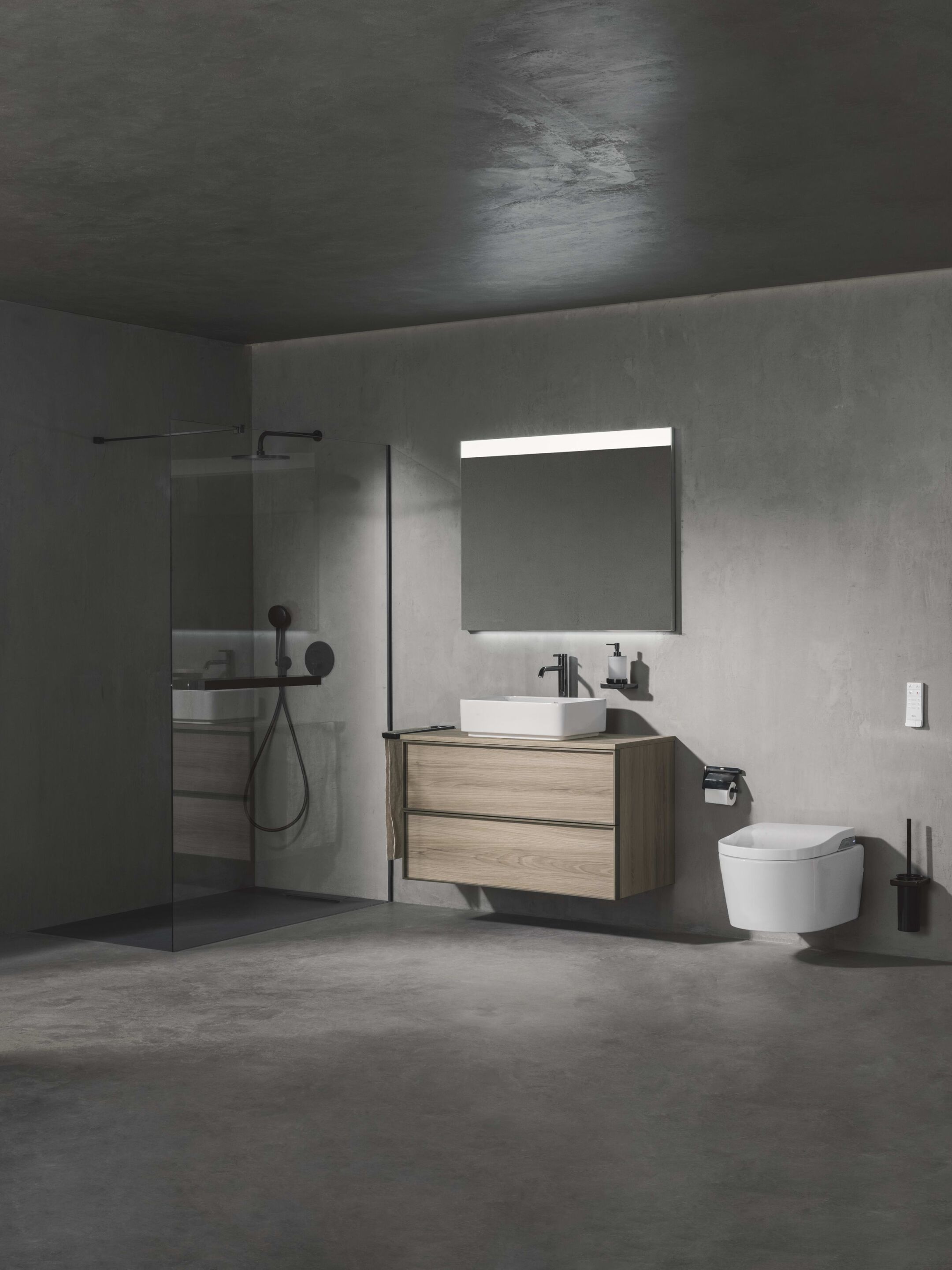 Керамическая столешница квадратная раковина Roca Inspira ARCH-00030660 - Вид №2