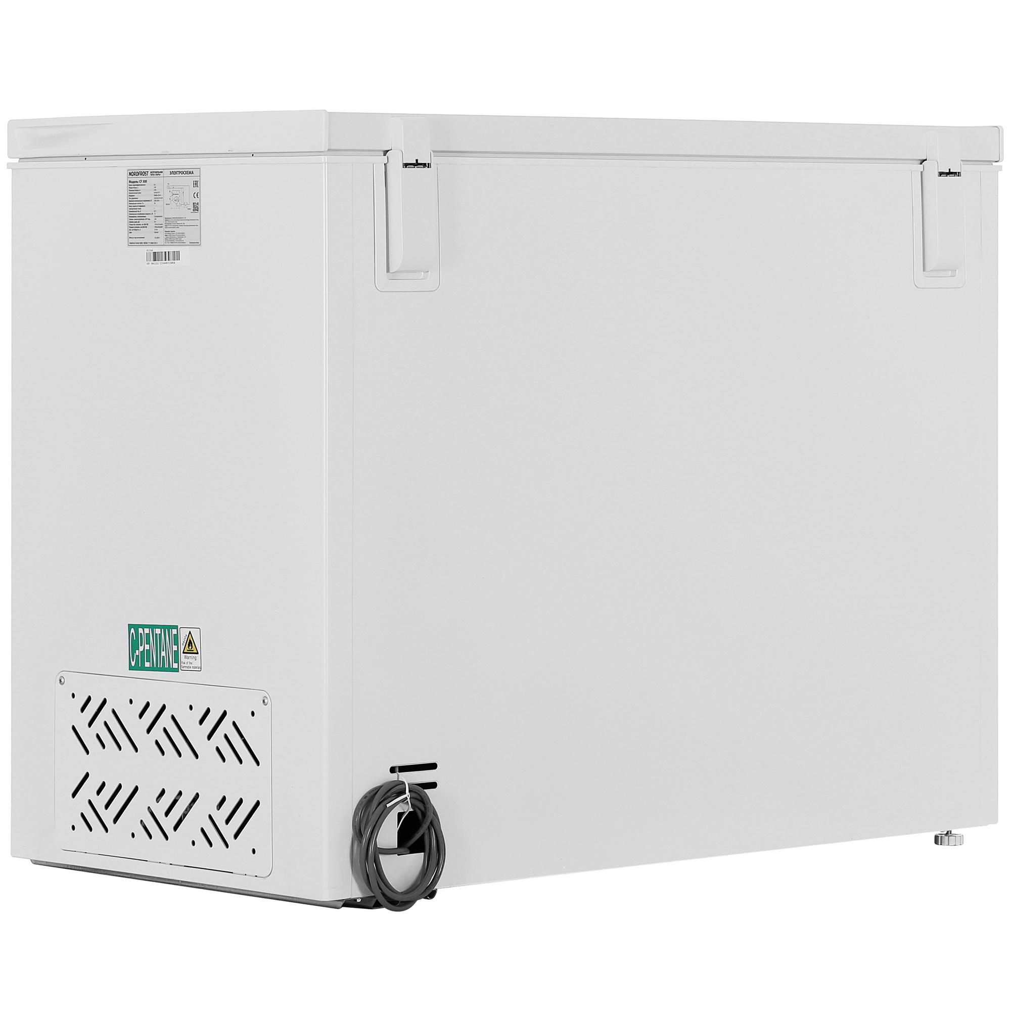 9924378 Морозильный ларь Nordfrost CF 300 белый STDN-0011464 - Вид №4