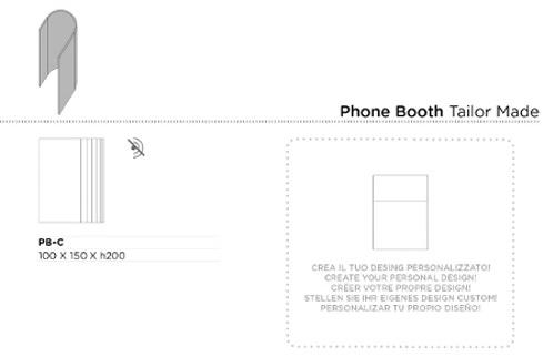Slalom Акустическая телефонная будка Tailor made sun-id-1413730 - Вид №3