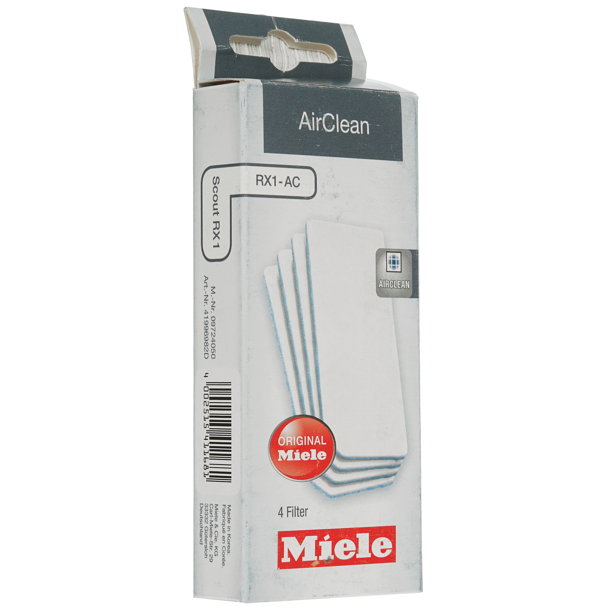 1279482 Фильтр губчатый Miele RX-SAC 1 STDN-0136598 - Вид №2