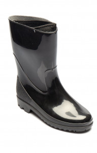 5029678 Сапоги ПВХ с чулком из НТП, модель №2 черные  Зимняя обувь  размер 36