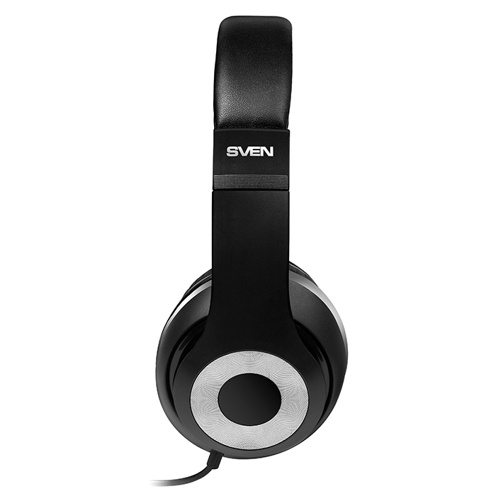 SV-013608 Мультимедийные стереонаушники с микрофоном ap-930m черный-серебро Sven Santreyd  - Вид №3