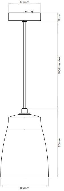 Astro Lighting Светодиодный подвесной светильник из алюминия с диммером Atelier sun-id-1434142 - Вид №8