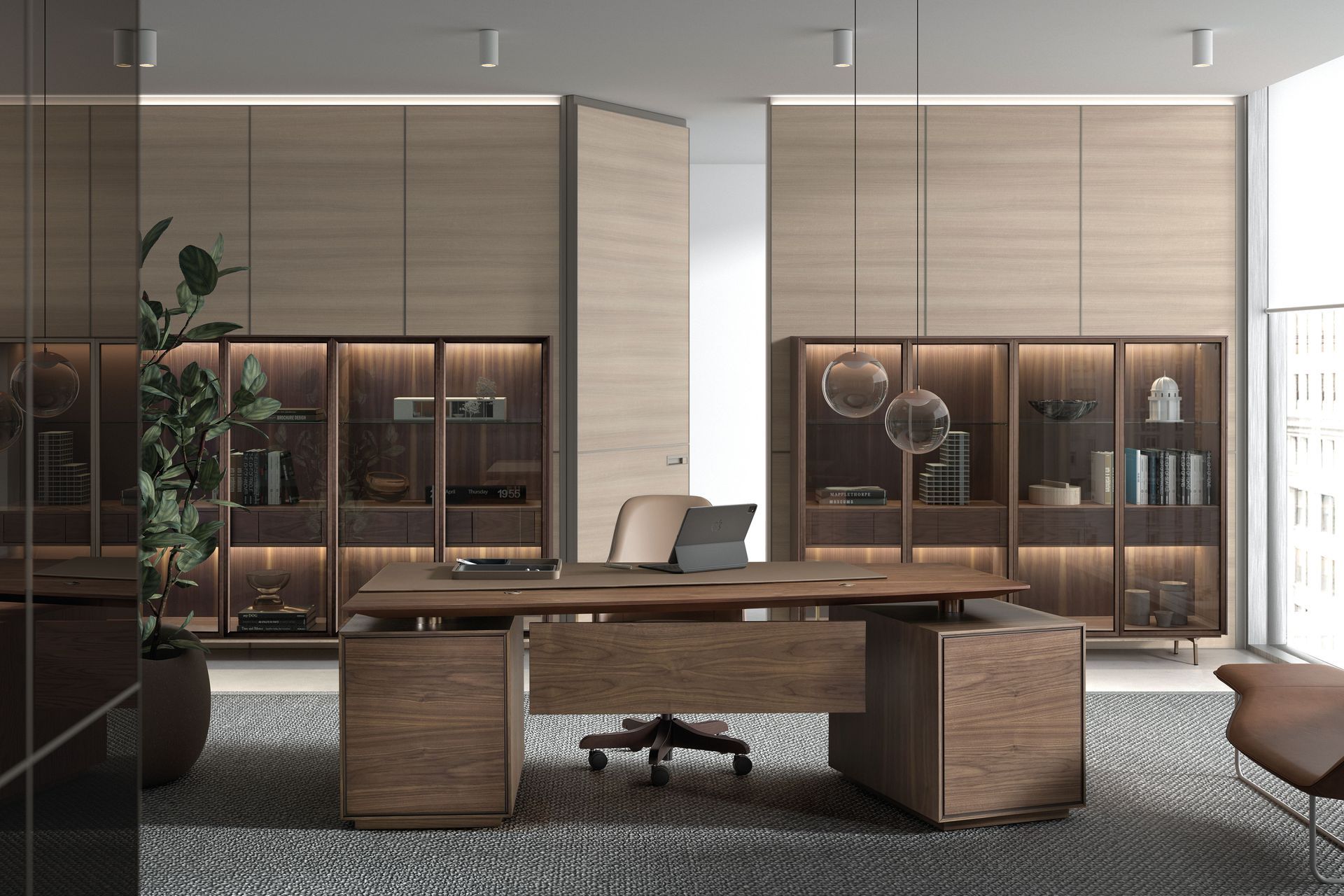 Деревянный исполнительный стол с ящиками Hurtado Evolution ARCH-00057273 - Вид №6