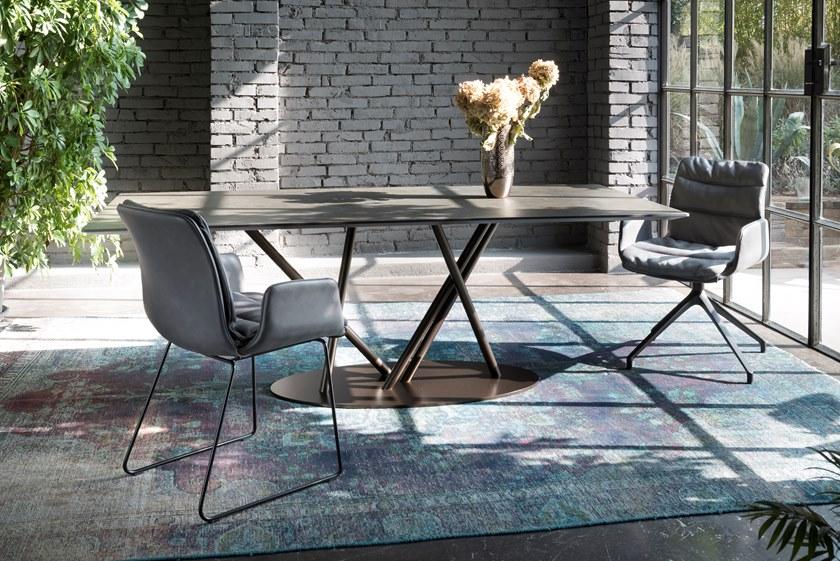 Tonon Кожаное кресло-салазки с подлокотниками Basic 2 sun-id-1473226 - Вид №2