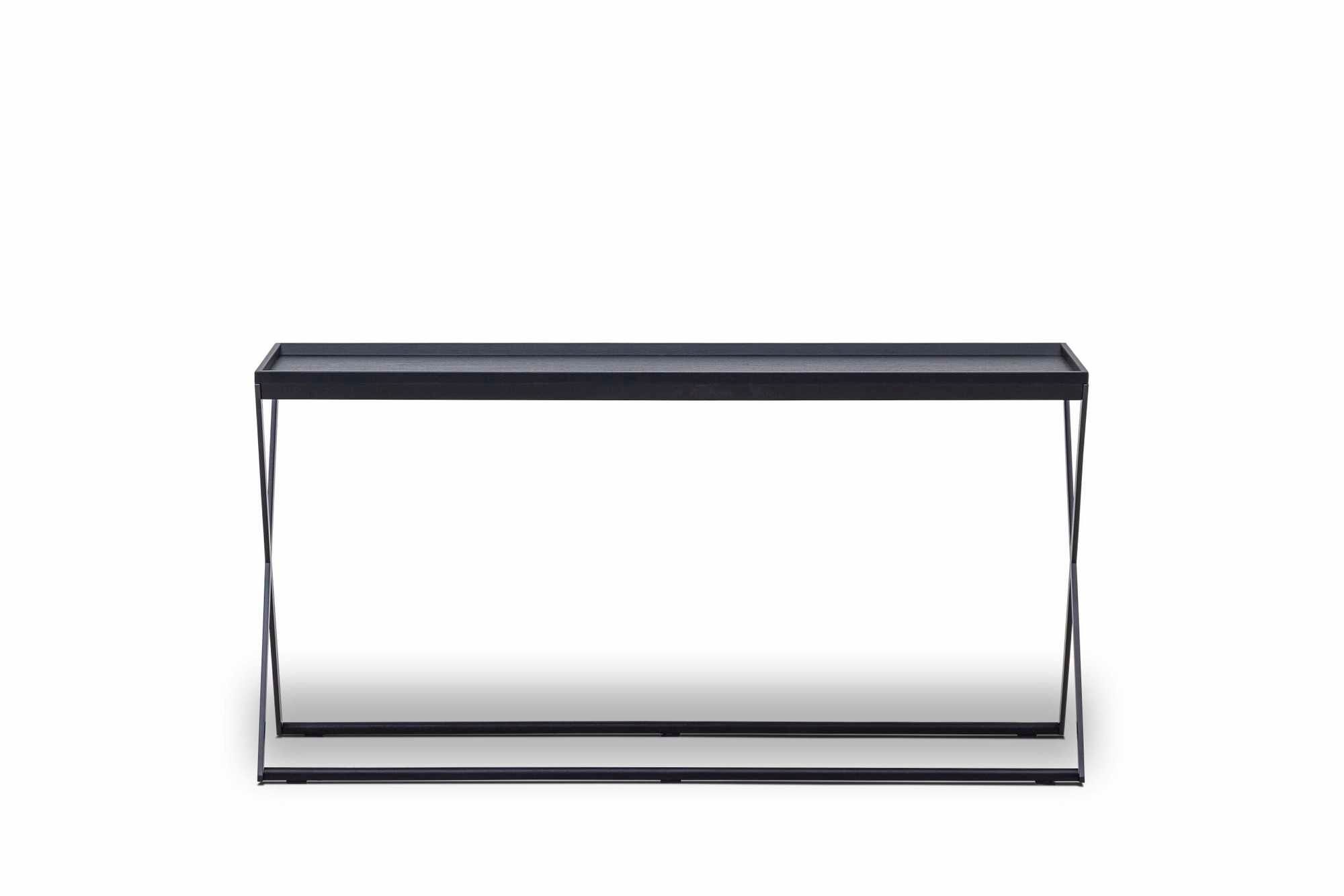 Высокий прямоугольный журнальный столик из грецкого ореха CAMERICH Enzo ARCH-00106776 - Вид №1