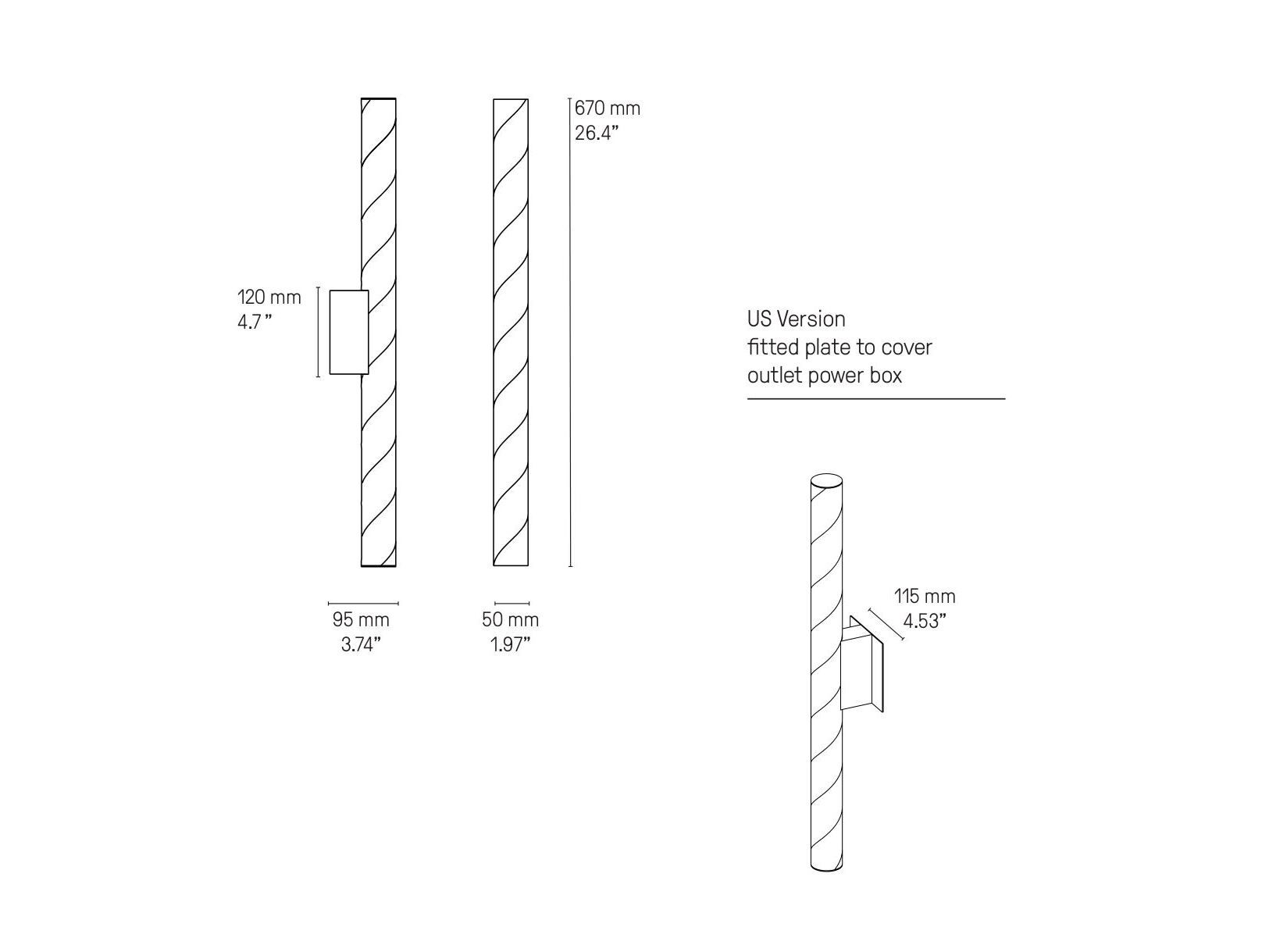 Латунный светодиодный настенный светильник CVL Luminaires Candy ARCH-00057429 - Вид №10