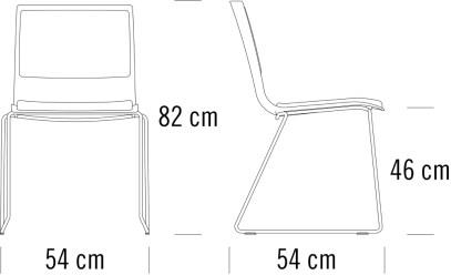 Thonet Штабелируемое кресло-санки S 180 sun-id-1362337 - Вид №1