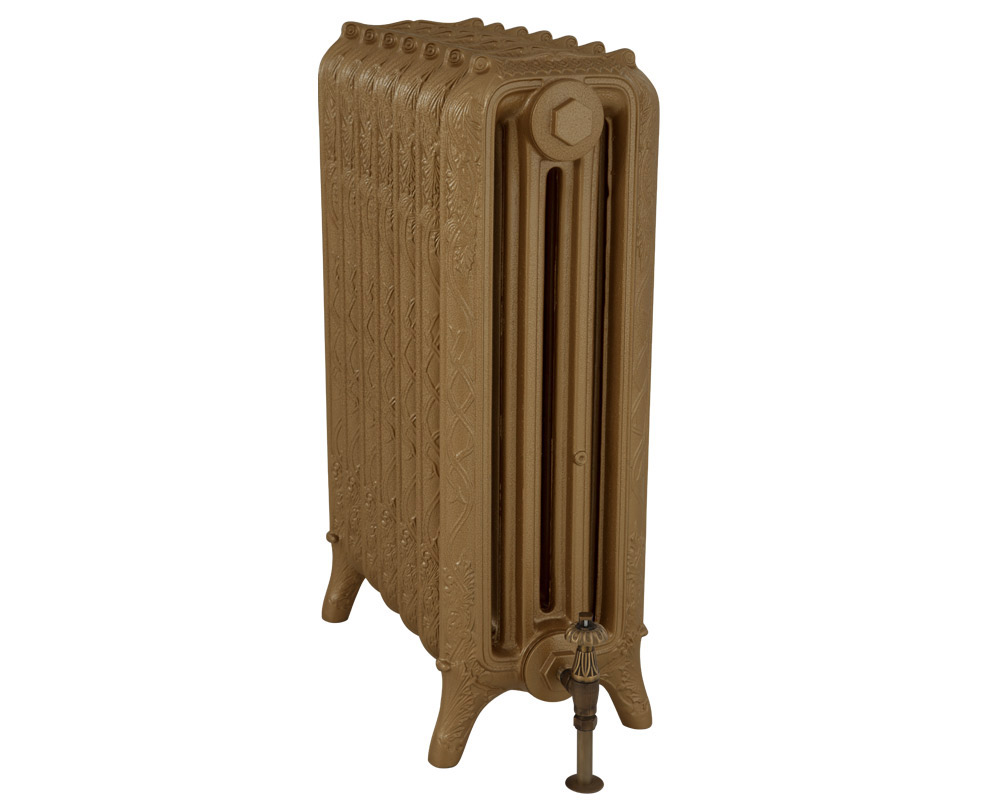 TBK114/115 Ленточный 4-х колонный чугунный радиатор Сarronheating  - Вид №7