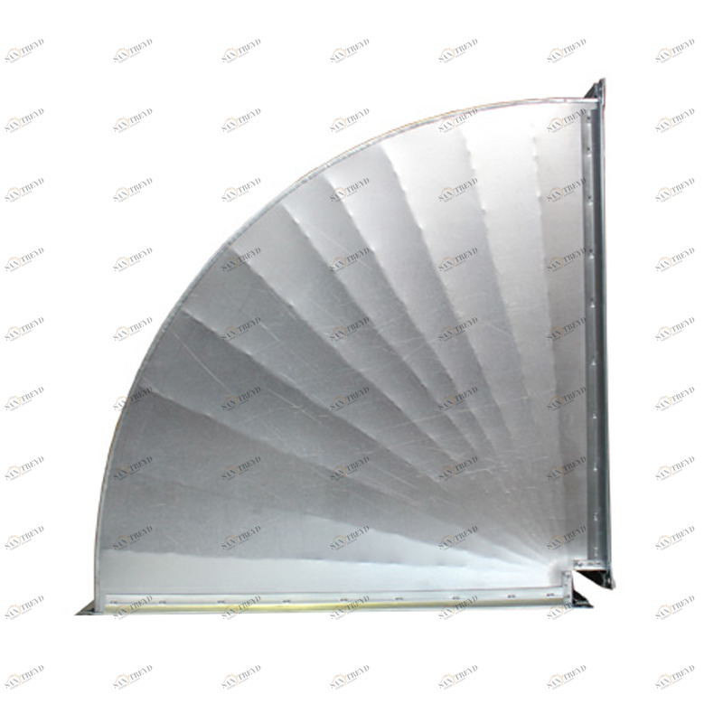 Отвод 90º прямоугольный (оц. сталь) 500х500 Santreyd sun-id-682139