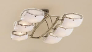 Потолочная люстра Citilux Берген CL161163 CITILUX ДИЗАЙНЕРСКИЕ, БЕРГЕН БРОНЗА 183028 Белый