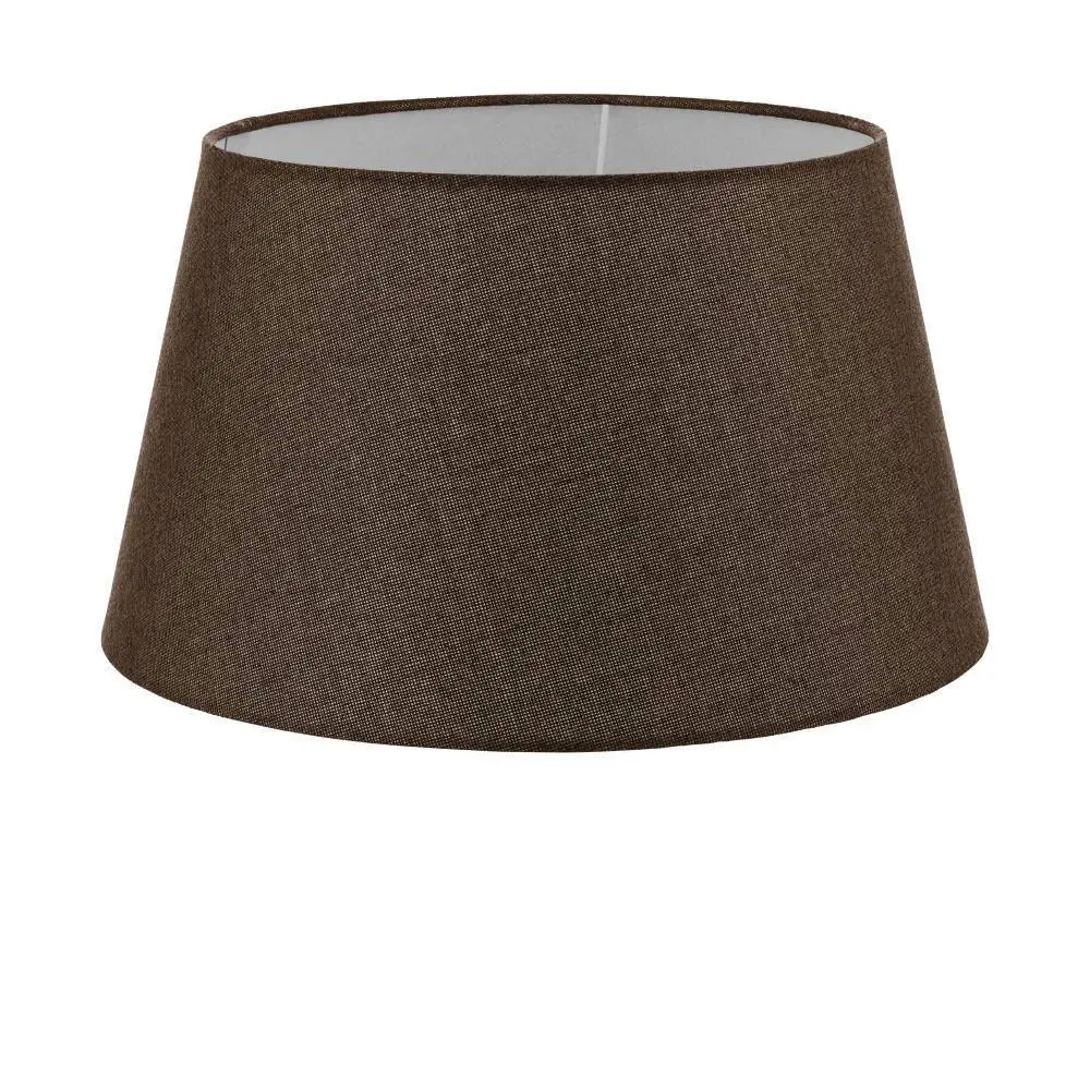 Абажур Eglo Vintage ø400 h220 мм лен цвет коричневый 88287671 STLM-2102453 