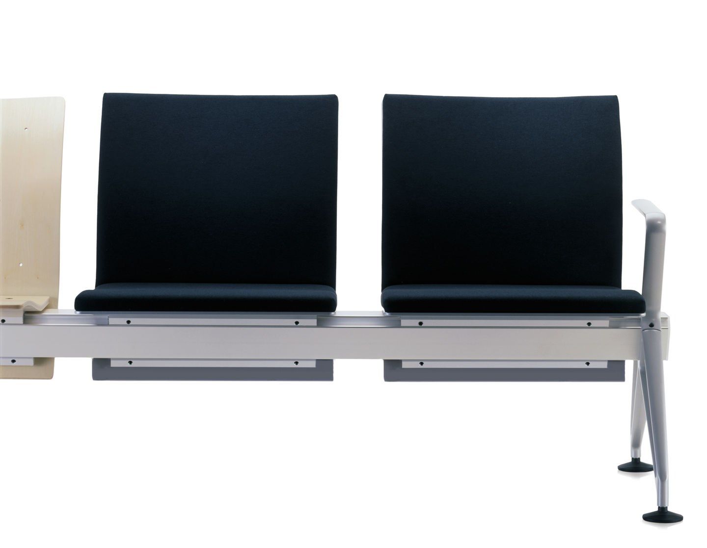 Сиденье на пенополиуретане с подлокотниками VITRA AIRLINE ARCH-00115211 - Вид №1