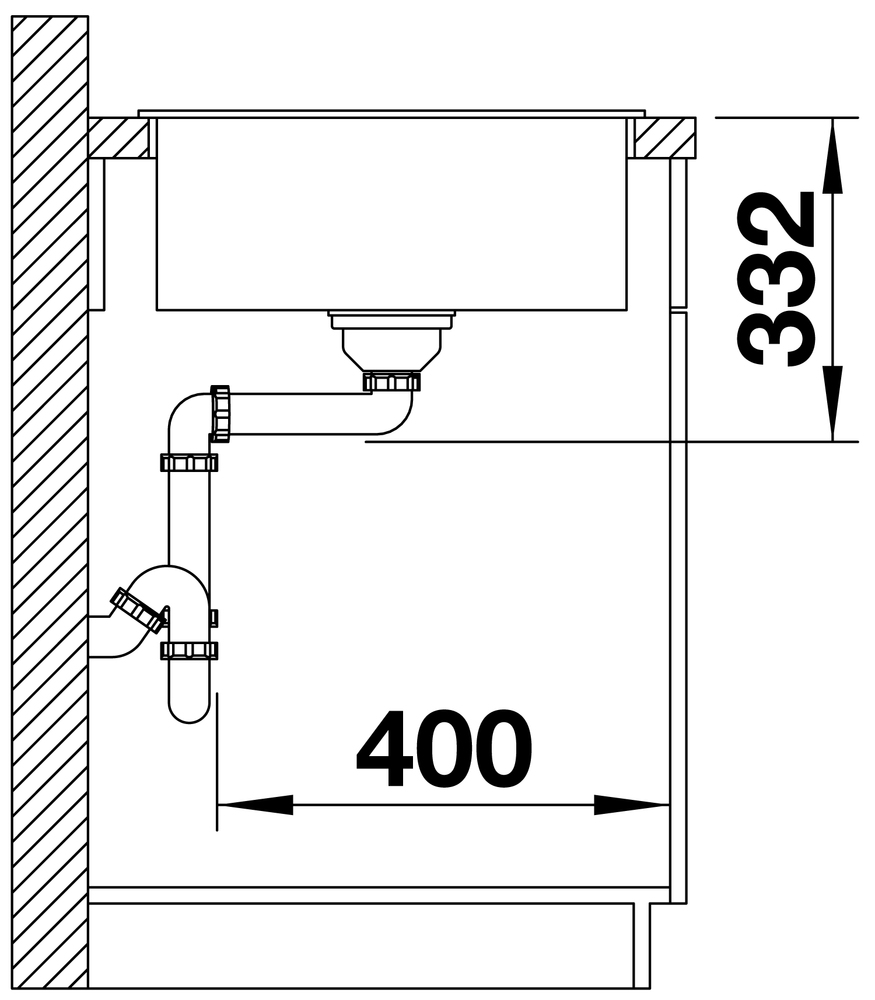 520516 Кухонная мойка Blanco Zia 5 S жасмин  Blanco Zia Жасмин - Вид №5