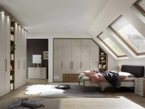 Loddenkemper Спальня из фанерованной древесины под заказ L1000