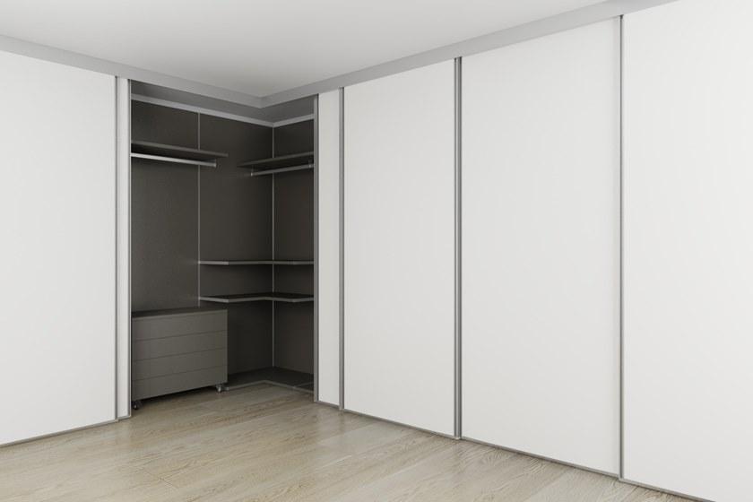 De Rosso Гардеробная со сверхлегкими раздвижными дверцами на заказ Aliante system sun-id-1402329 - Вид №32