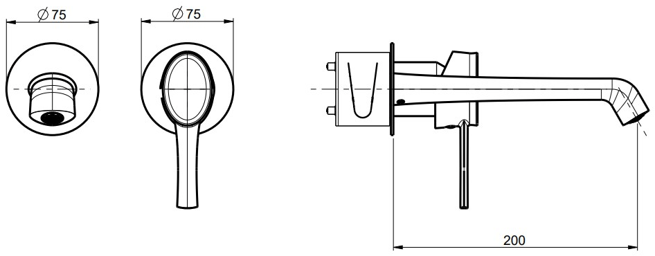 Rubinetterie Frattini Смеситель для умывальника Delizia sun-id-1393495 - Вид №1